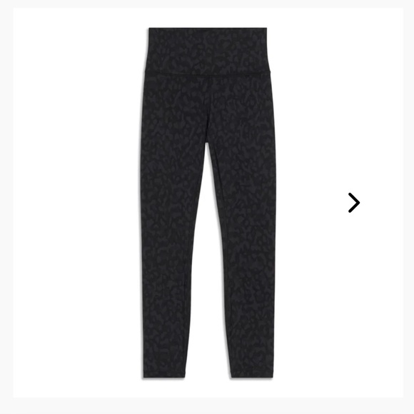 lululemon athletica Pants - lululemon Align™ High-Rise Pant-Leopard Camo Deep Coal Multi size 4